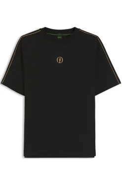 The Open T-Shirt aus Baumwolle mit grafischem Golf-Motiv