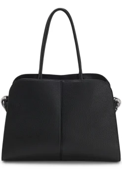 Tote Bag aus Kunstleder mit Logo-Prägung