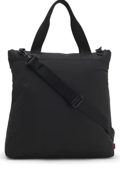 Tote Bag aus Ripstop mit Logo-Schriftzug