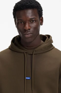 Trainingsanzug-Set aus Baumwolle mit blauem Logo-Patch
