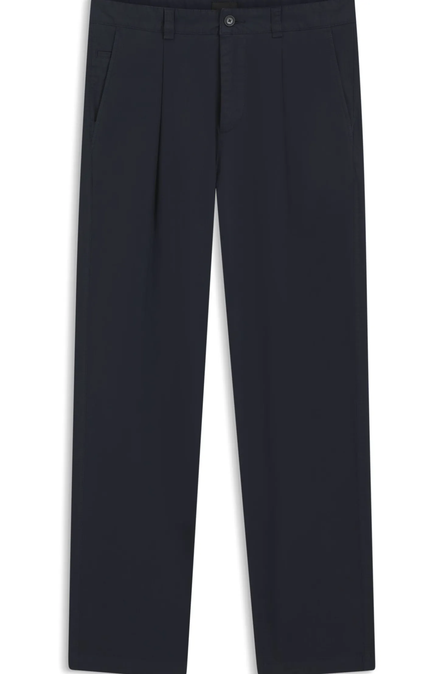 Traveller Hose aus elastischer Baumwoll-Popeline