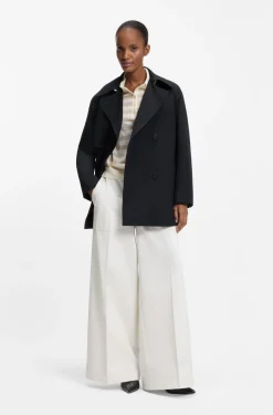 Trenchcoat aus Baumwolle mit Gürtel