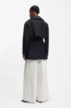 Trenchcoat aus Baumwolle mit Gürtel