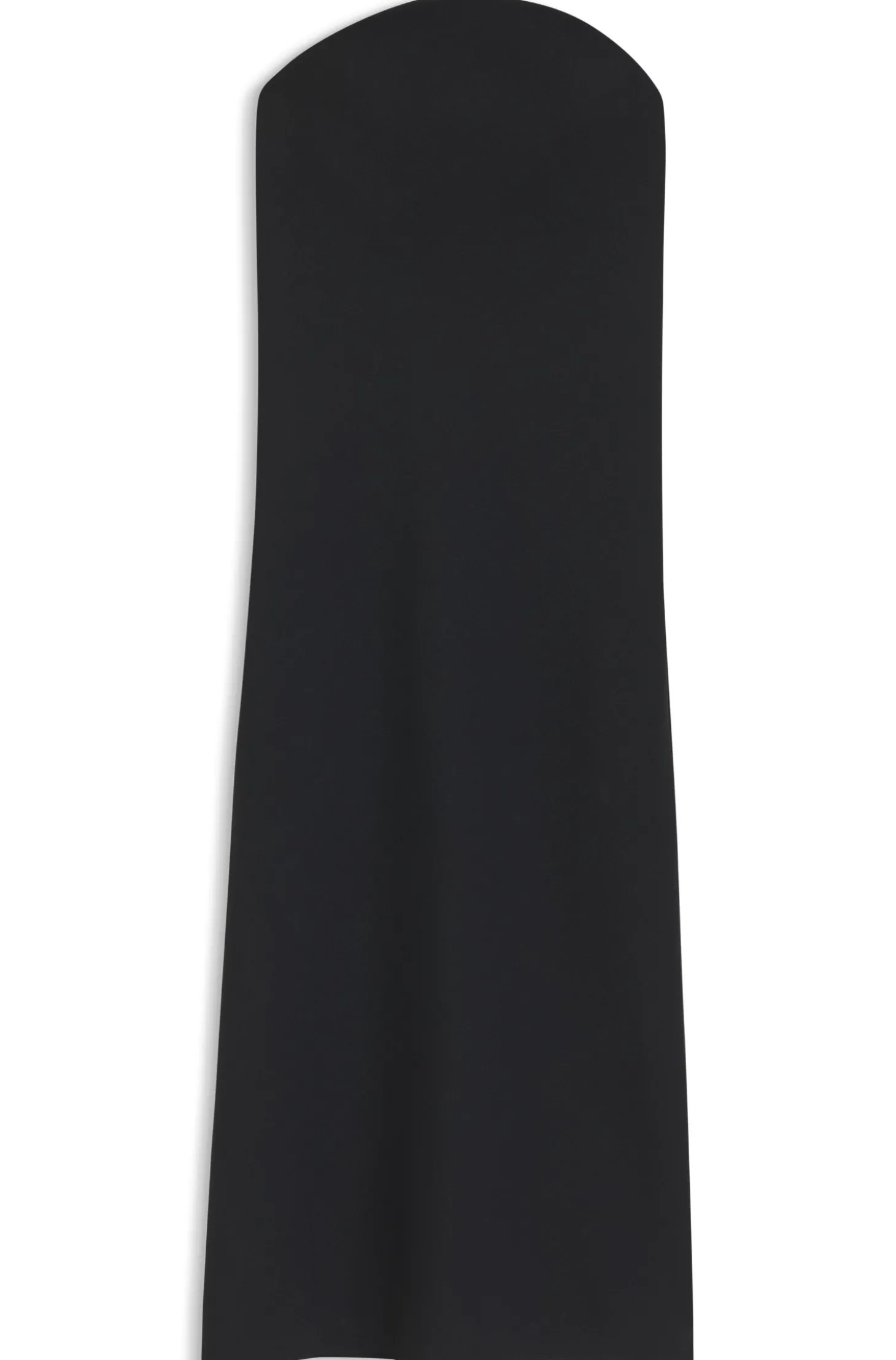 Trägerloses Kleid aus Stretch-Krepp mit integriertem Korsett