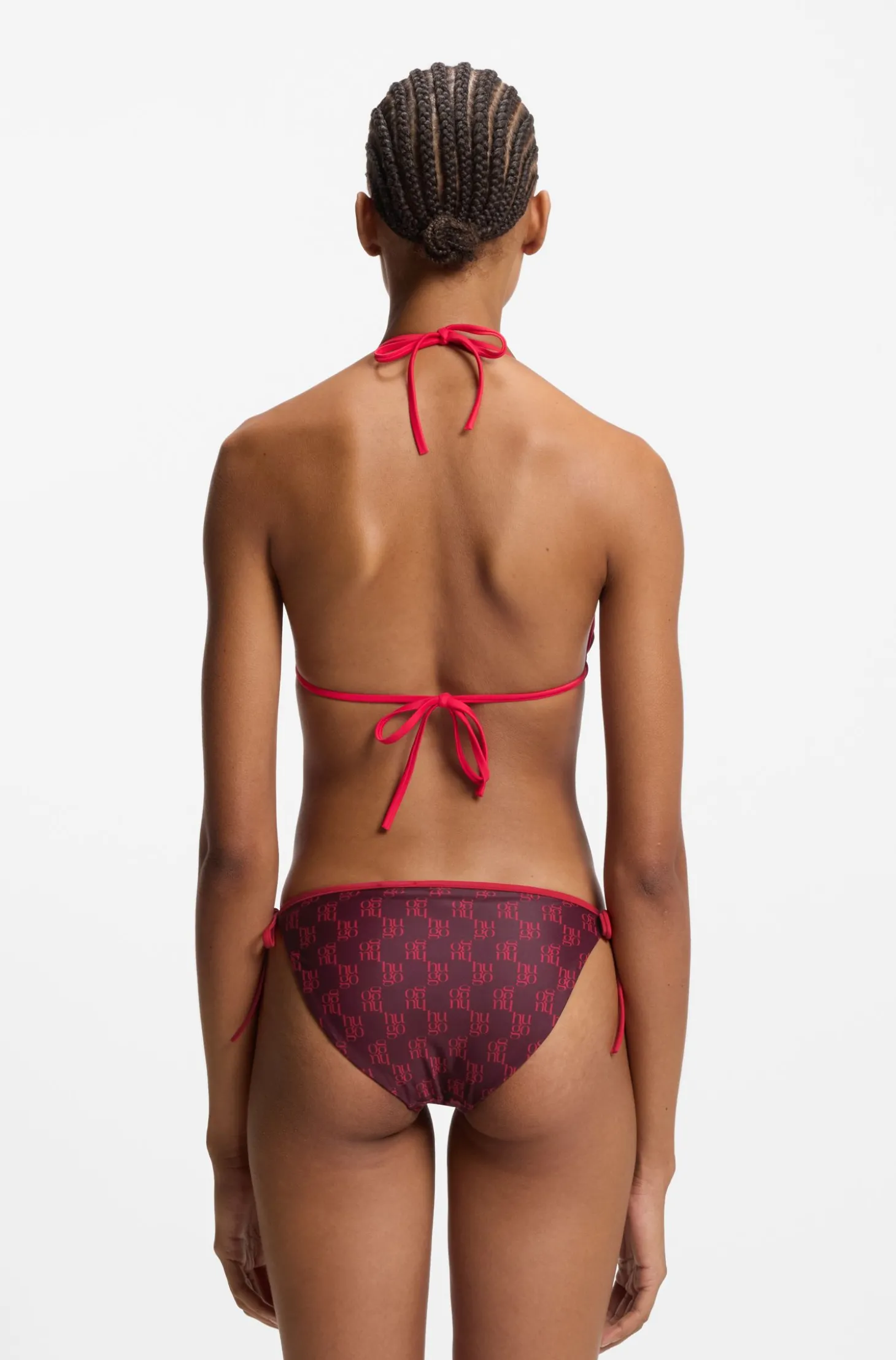Triangel-Bikinitop mit Stack-Logos