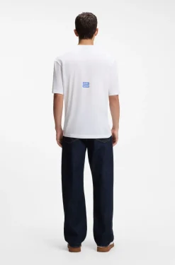 T-Shirt aus Baumwolle mit Grafik-Print