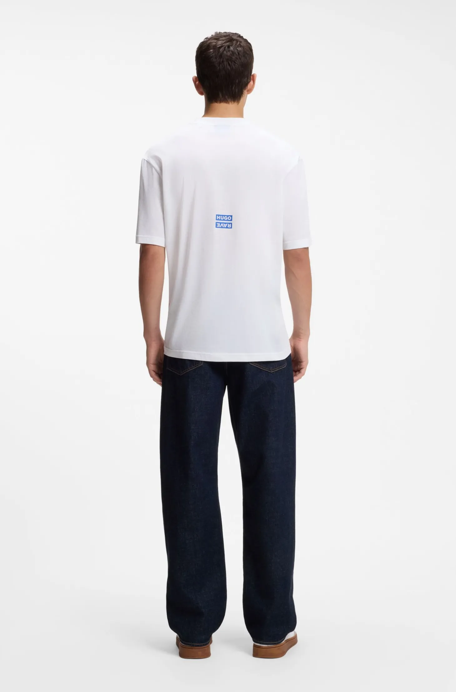 T-Shirt aus Baumwolle mit Grafik-Print