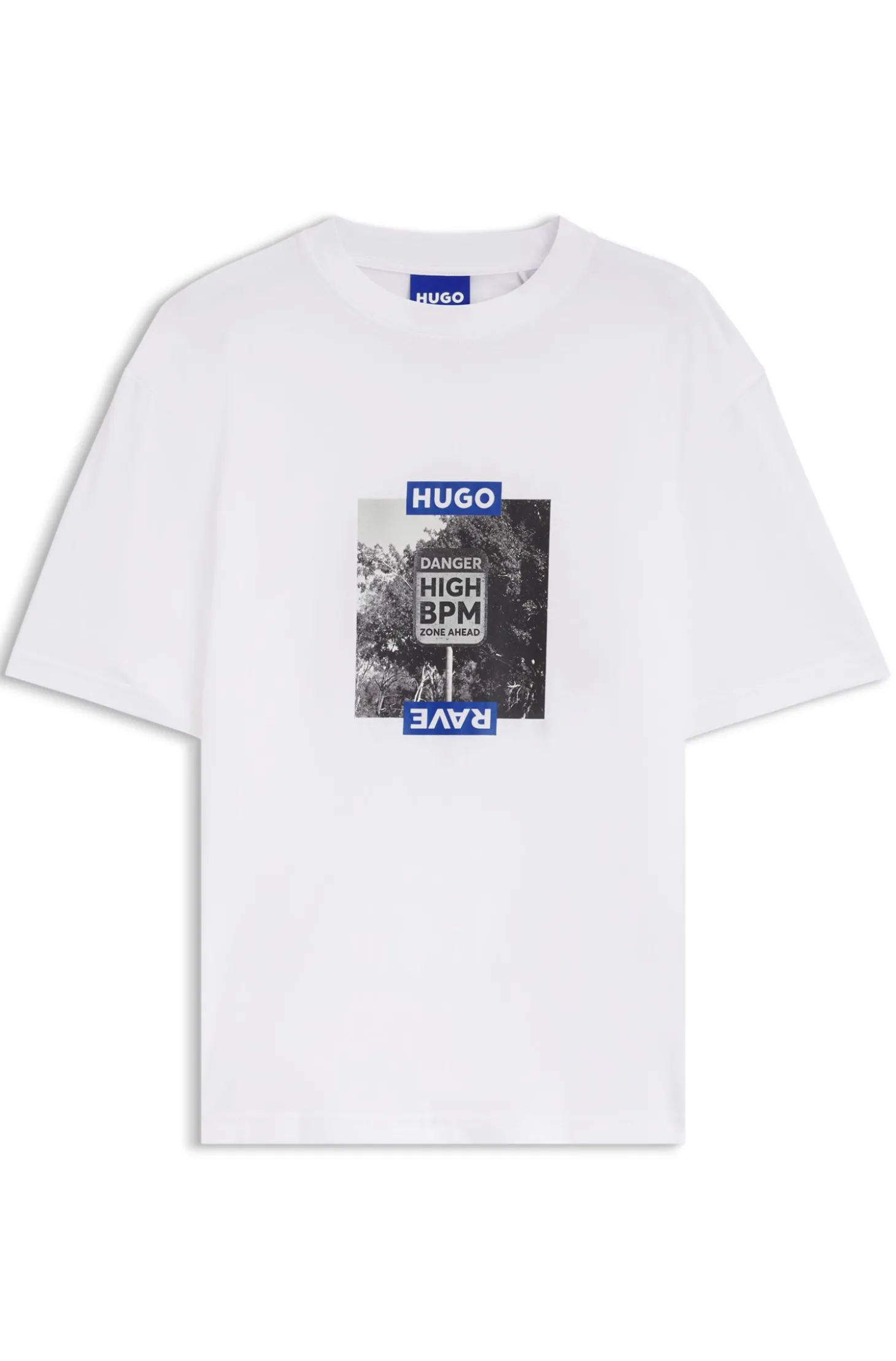 T-Shirt aus Baumwolle mit Grafik-Print