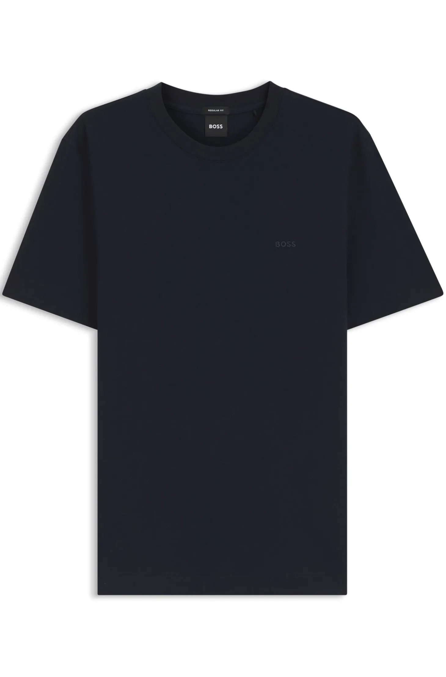 T-Shirt aus Baumwoll-Jersey mit Logo-Detail