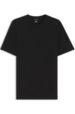 T-Shirt aus Baumwoll-Jersey mit Logo-Detail