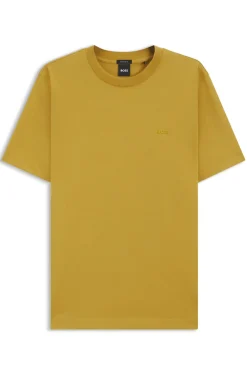 T-Shirt aus Baumwoll-Jersey mit Logo-Detail