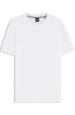 T-Shirt aus Baumwoll-Jersey mit Logo-Detail