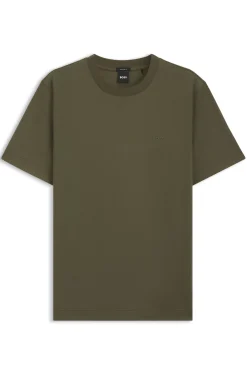 T-Shirt aus Baumwoll-Jersey mit Logo-Detail