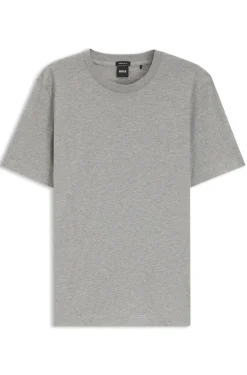 T-Shirt aus Baumwoll-Jersey mit Logo-Detail