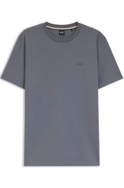 T-Shirt aus Baumwoll-Jersey mit Logo-Detail