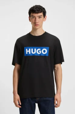 T-Shirt aus Baumwoll-Jersey mit Logo-Print