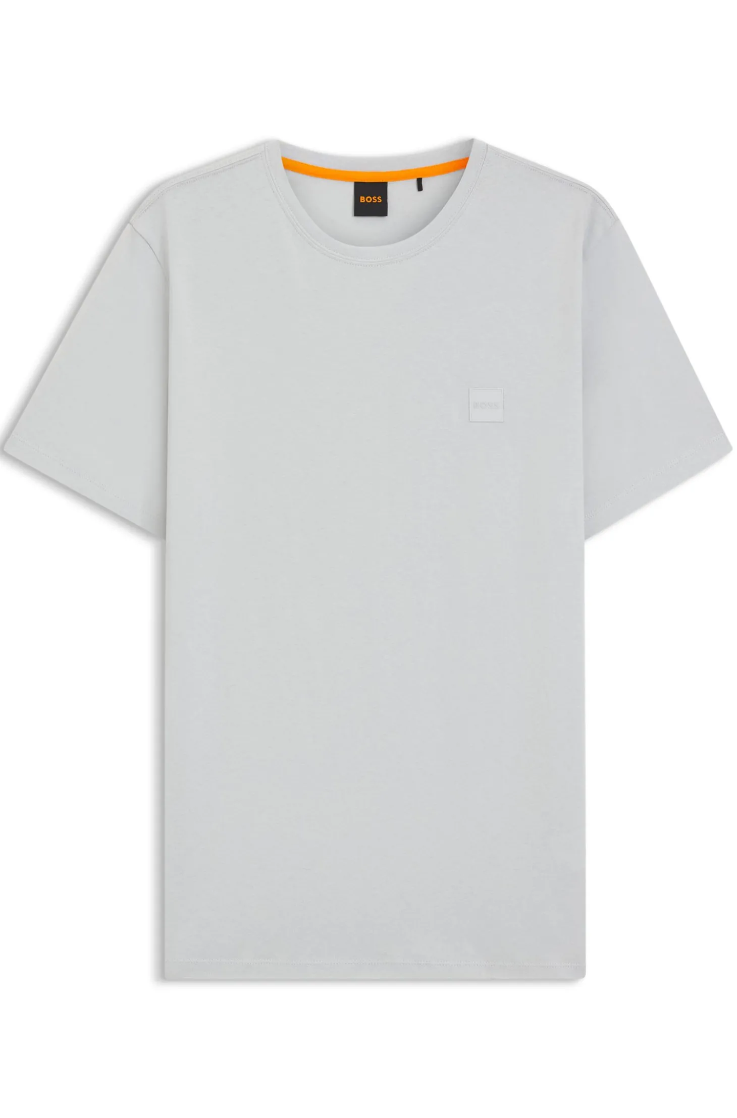 T-Shirt aus Baumwoll-Jersey mit Logo-Patch