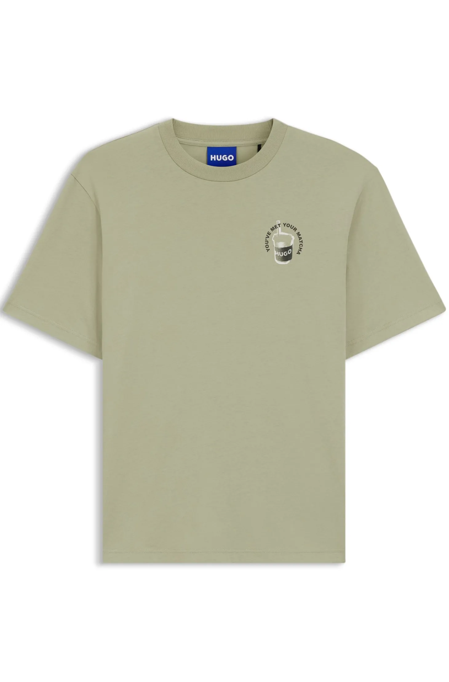 T-Shirt aus Baumwoll-Jersey mit Logo-Artwork