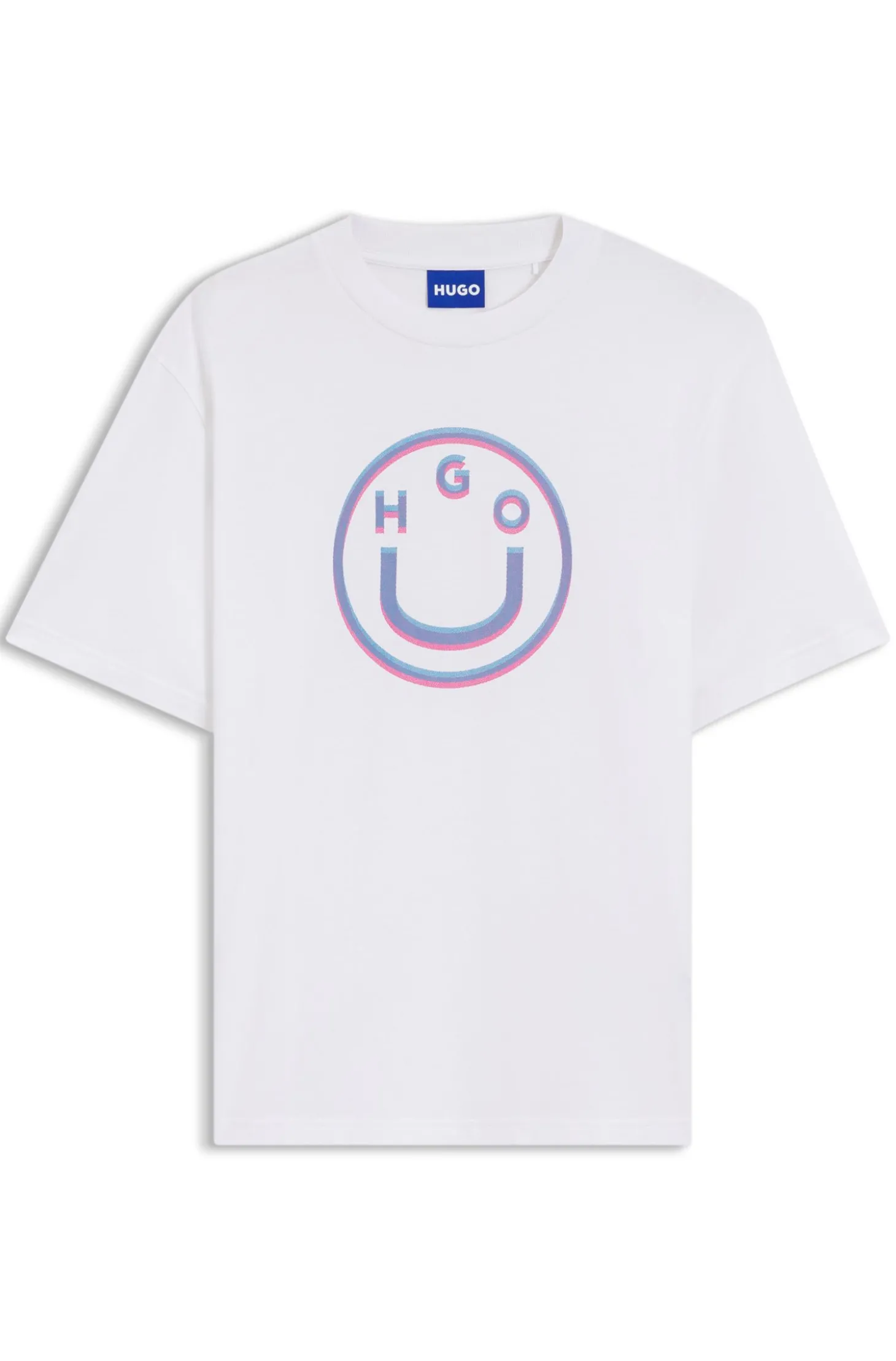 T-Shirt aus Baumwoll-Jersey mit Logo-Grafik
