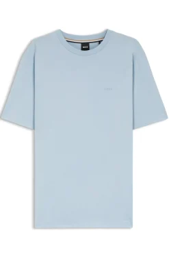 T-Shirt aus Baumwoll-Jersey mit Logo-Detail