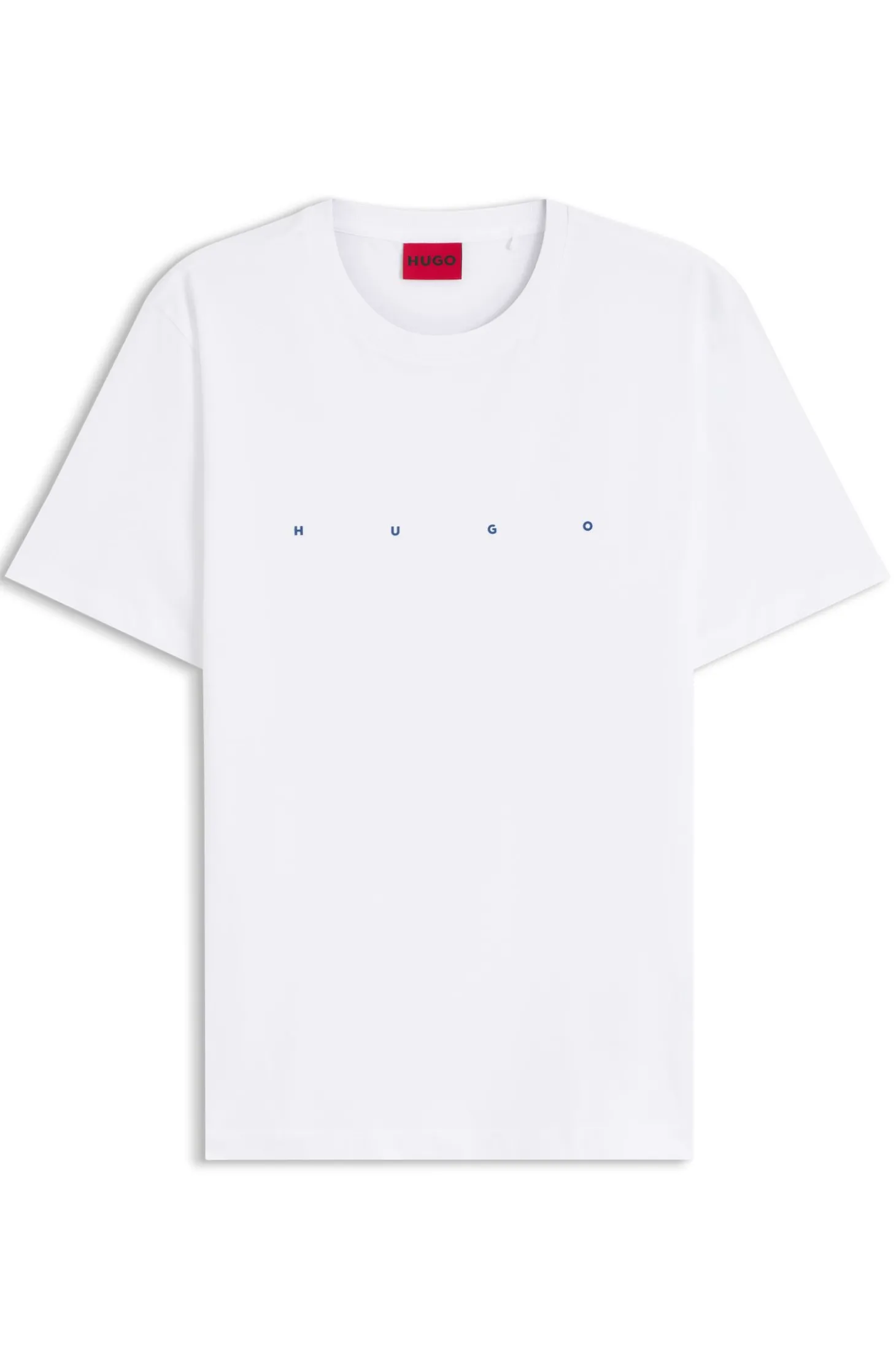 T-Shirt aus Baumwoll-Jersey mit Logo-Detail