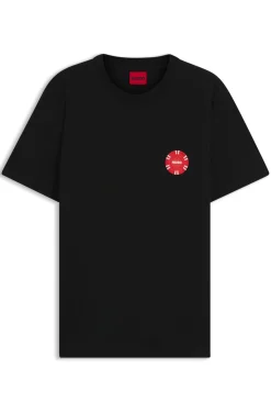 T-Shirt aus Baumwoll-Jersey mit Pokerchip-Print