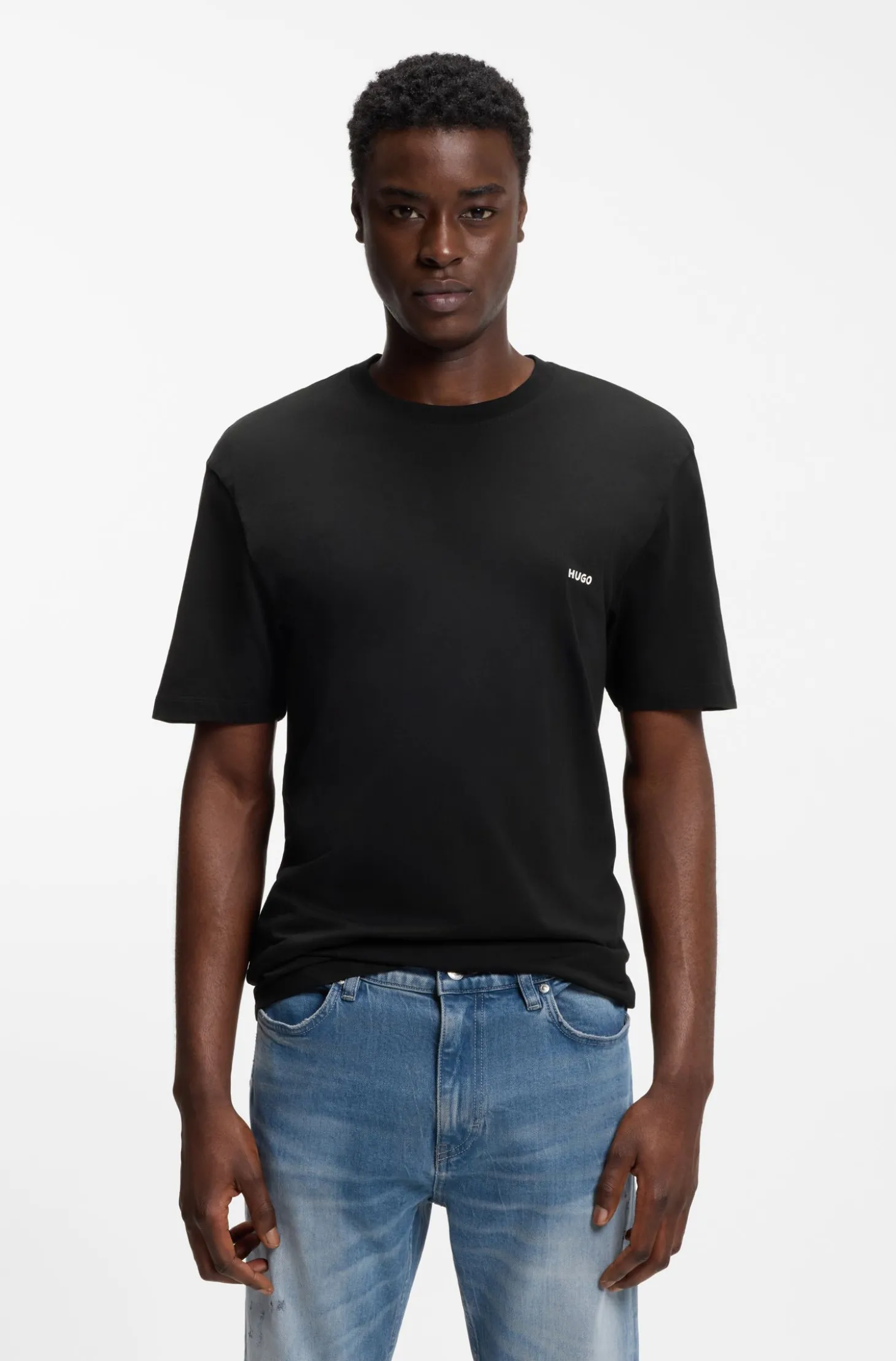 T-Shirt aus Baumwoll-Jersey mit grafischem Print auf der Rückseite
