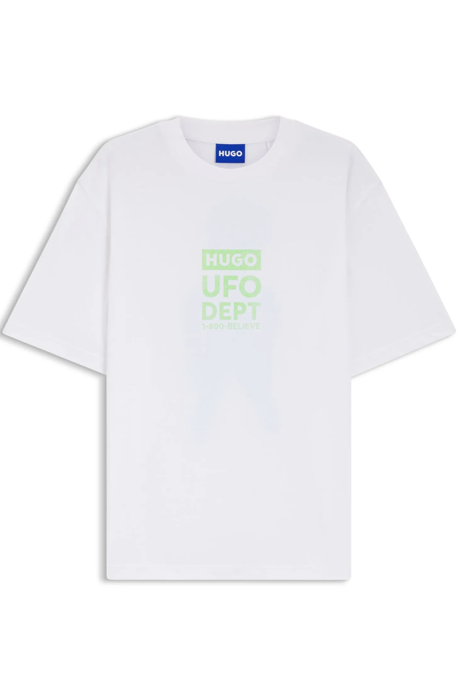 T-Shirt aus Baumwoll-Jersey mit Artwork-Print
