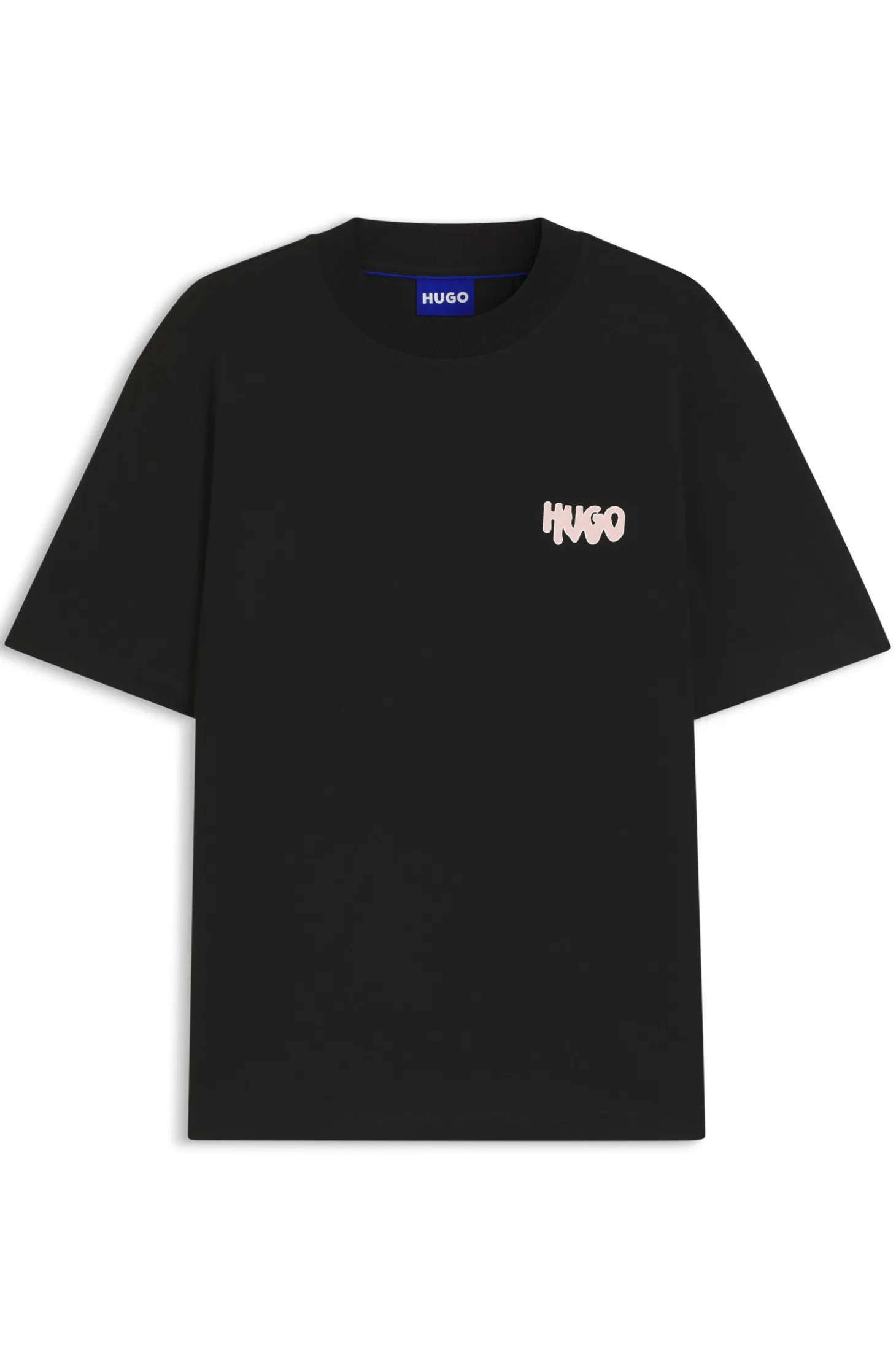 T-Shirt aus Baumwoll-Jersey mit Logo-Artwork auf der Rückseite