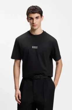 T-Shirt aus Baumwoll-Jersey mit Logo