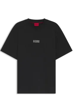 T-Shirt aus Baumwoll-Jersey mit Logo