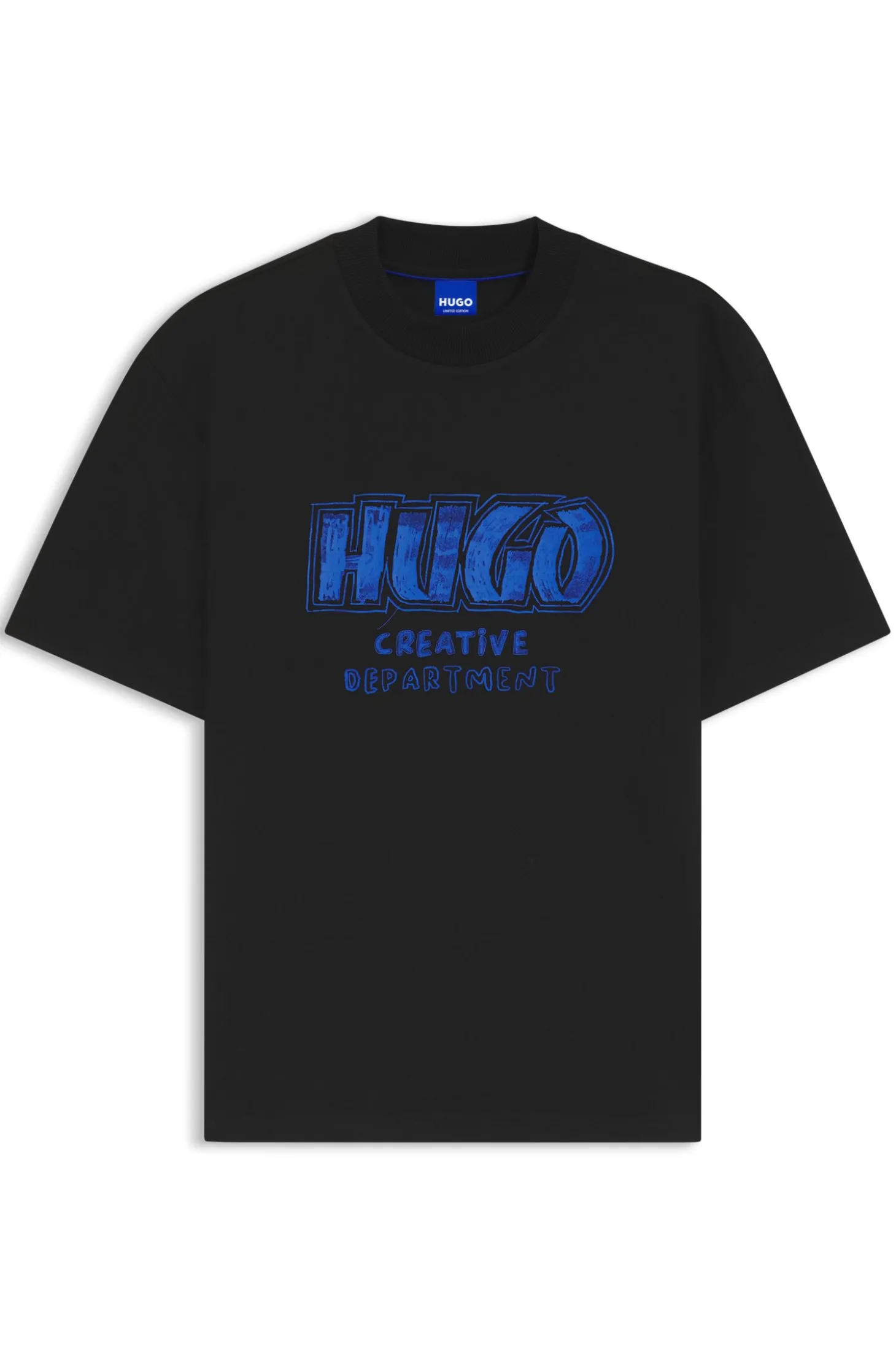 T-Shirt aus Baumwoll-Jersey mit Logo-Grafik-Print