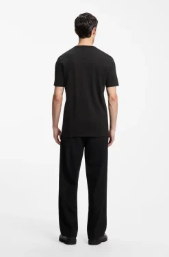 T-Shirt aus Baumwoll-Jersey mit Logo-Print