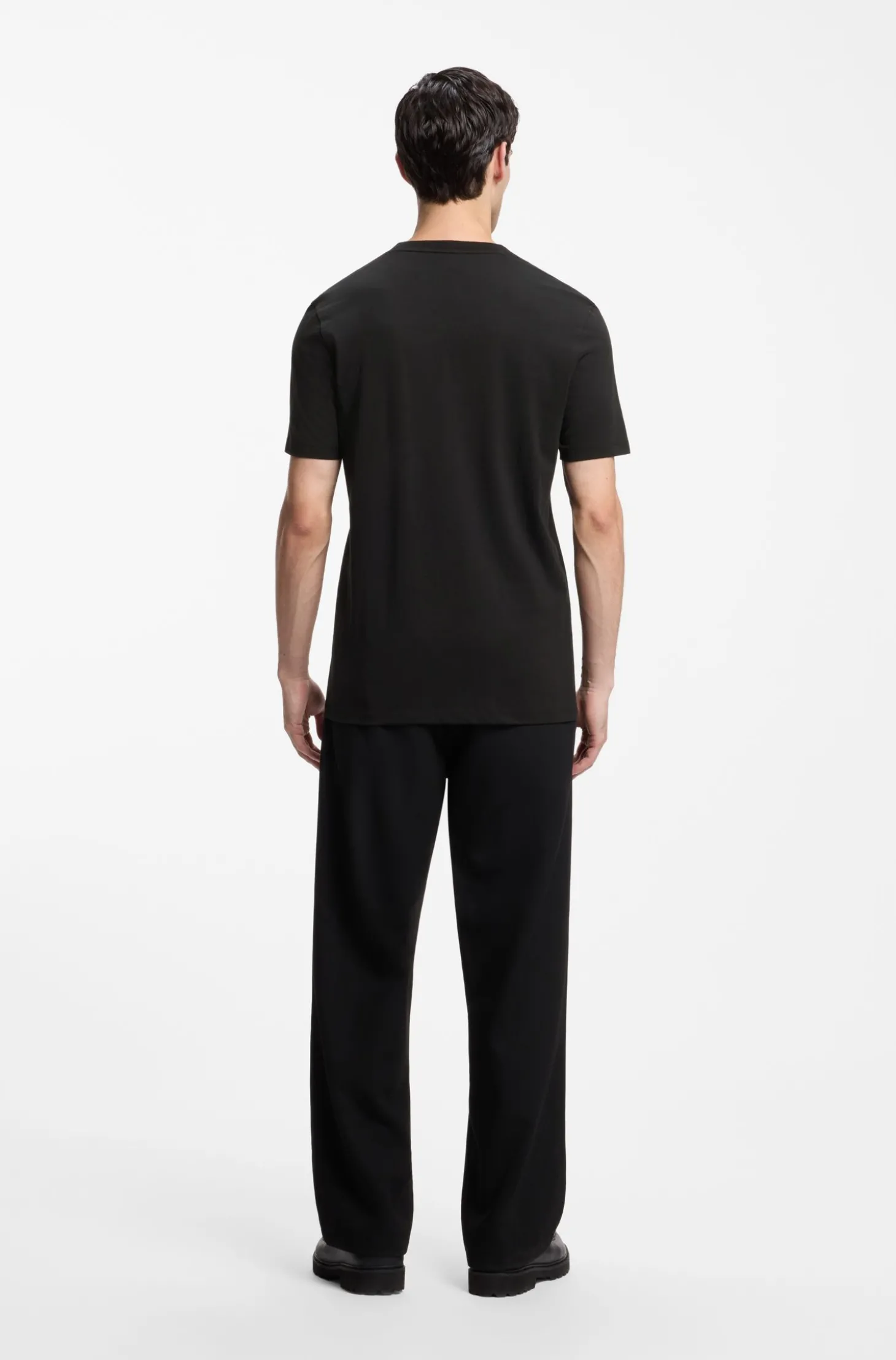 T-Shirt aus Baumwoll-Jersey mit Logo-Print