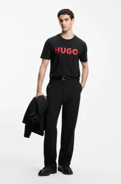 T-Shirt aus Baumwoll-Jersey mit Logo-Print