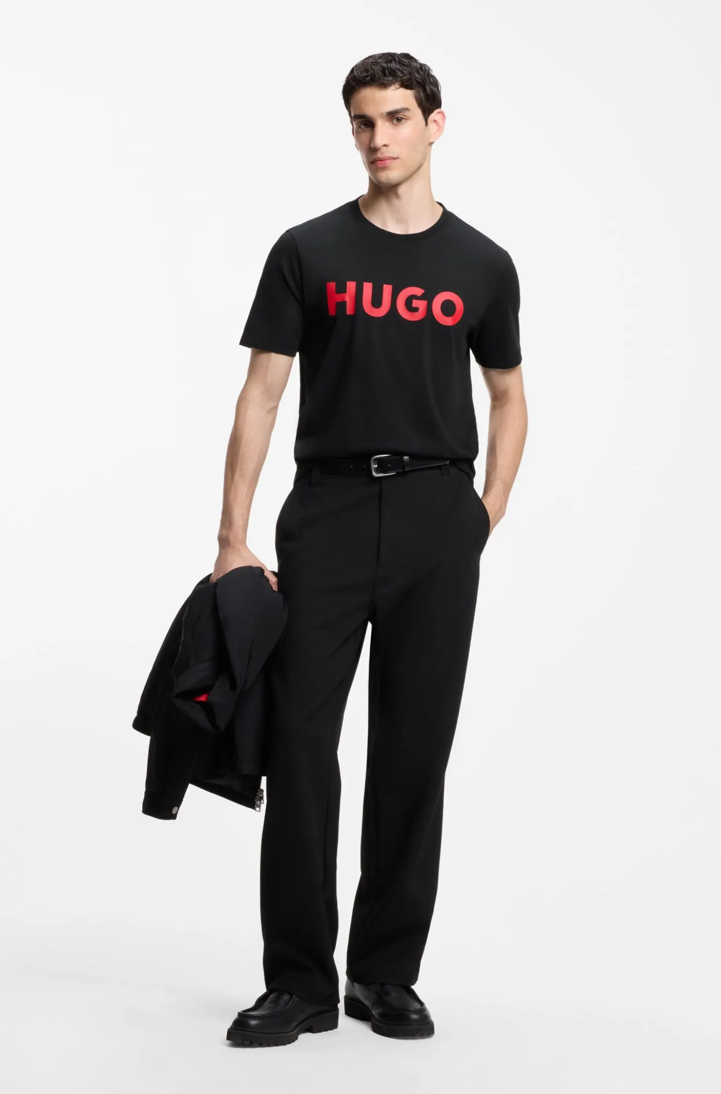 T-Shirt aus Baumwoll-Jersey mit Logo-Print