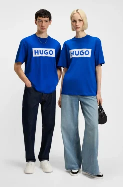 T-Shirt aus Baumwoll-Jersey mit Logo-Print