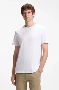 T-Shirt aus Baumwoll-Jersey mit Logo-Detail