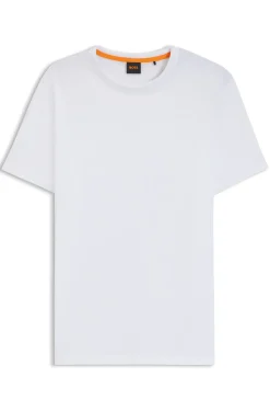 T-Shirt aus Baumwoll-Jersey mit Logo-Detail