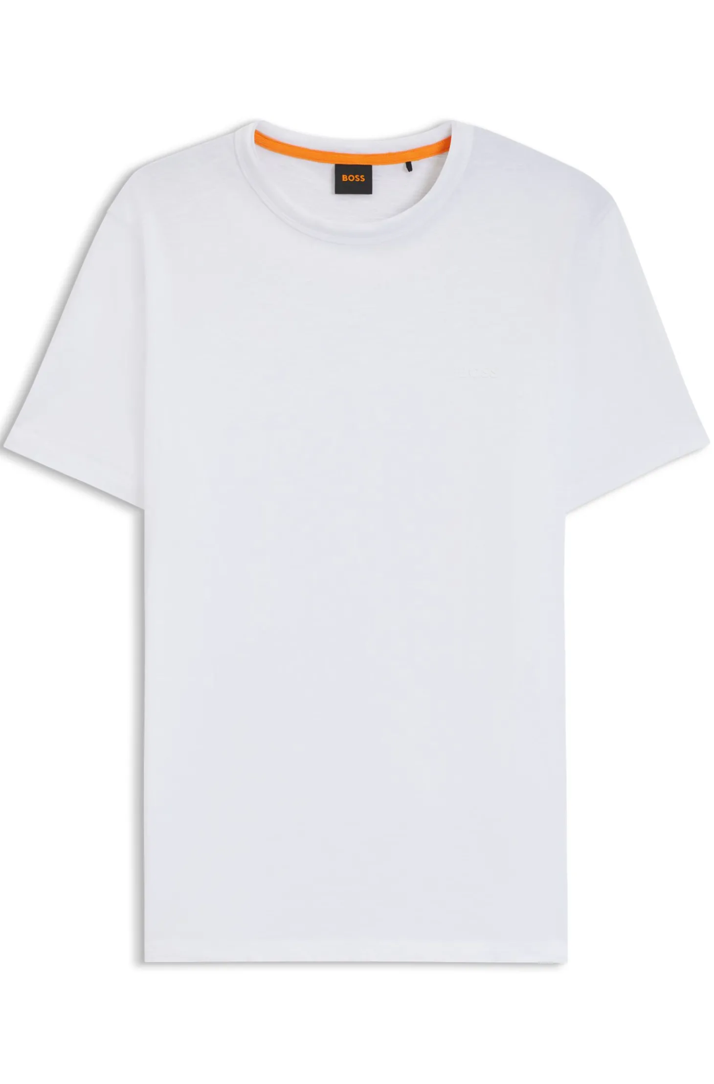 T-Shirt aus Baumwoll-Jersey mit Logo-Detail