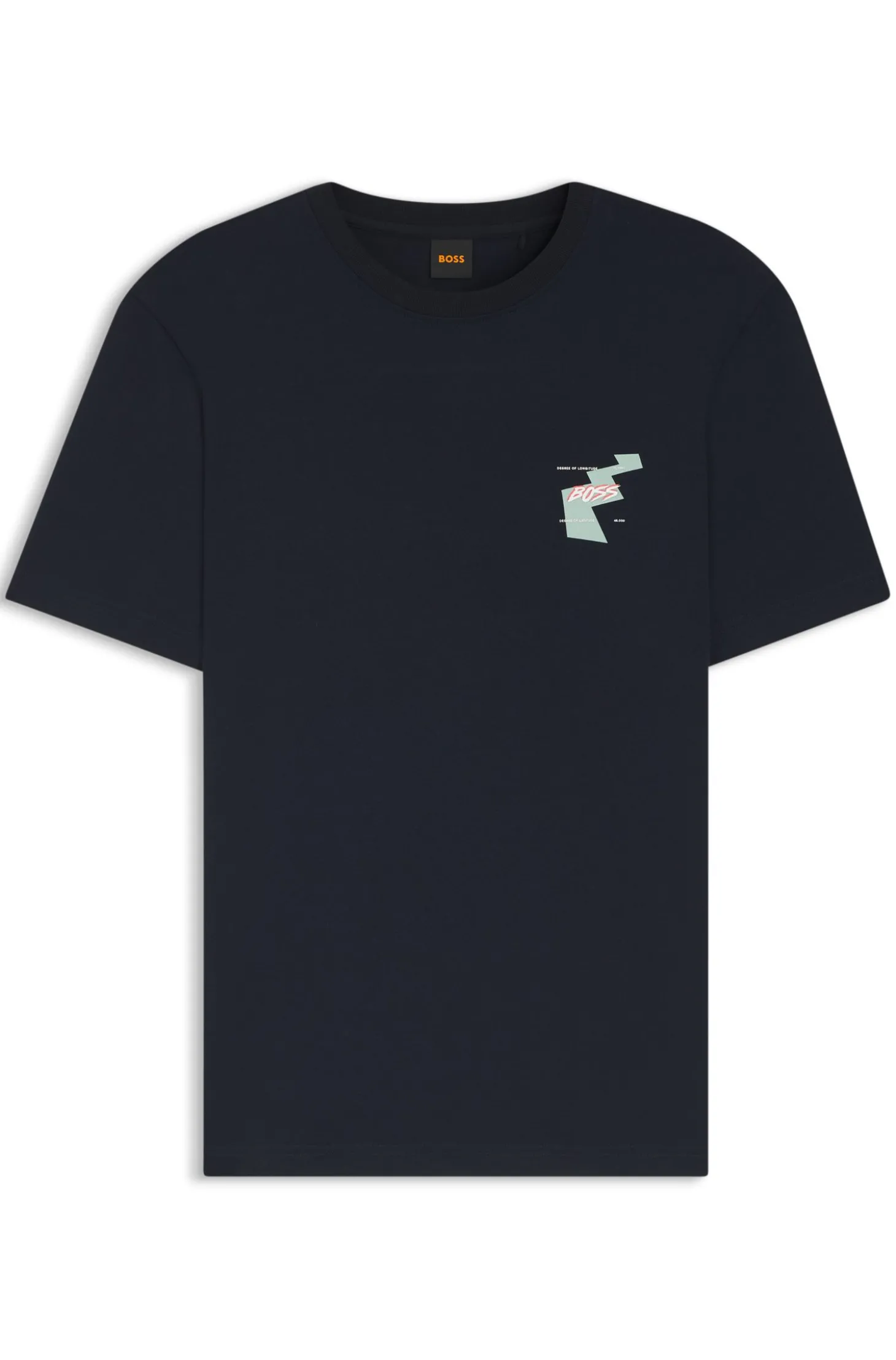 T-Shirt aus Baumwoll-Jersey mit Artwork-Print