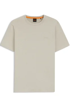 T-Shirt aus Baumwoll-Jersey mit Logo-Detail