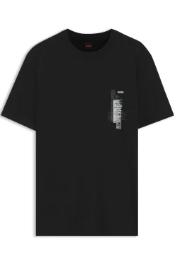 T-Shirt aus Baumwoll-Jersey mit grafischem Print