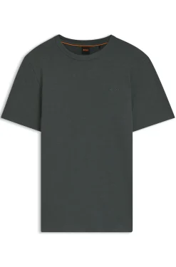 T-Shirt aus Baumwoll-Jersey mit Logo-Detail
