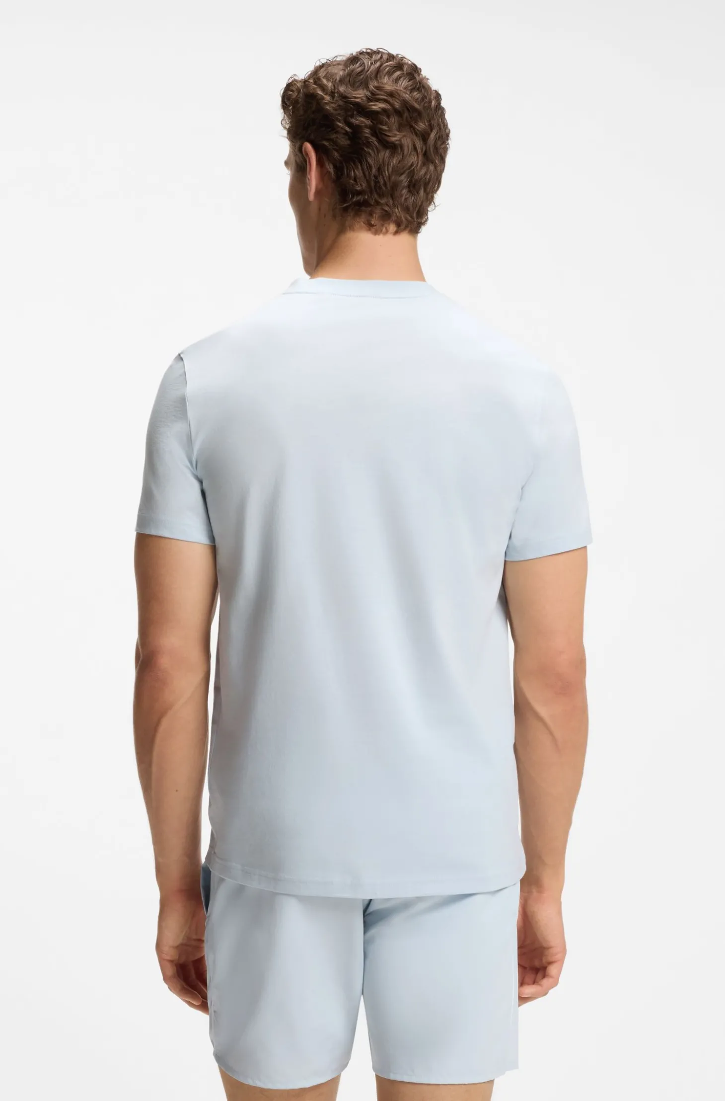 T-Shirt aus Baumwoll-Jersey mit Logo-Print
