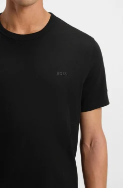 T-Shirt aus Baumwoll-Jersey mit Logo-Detail