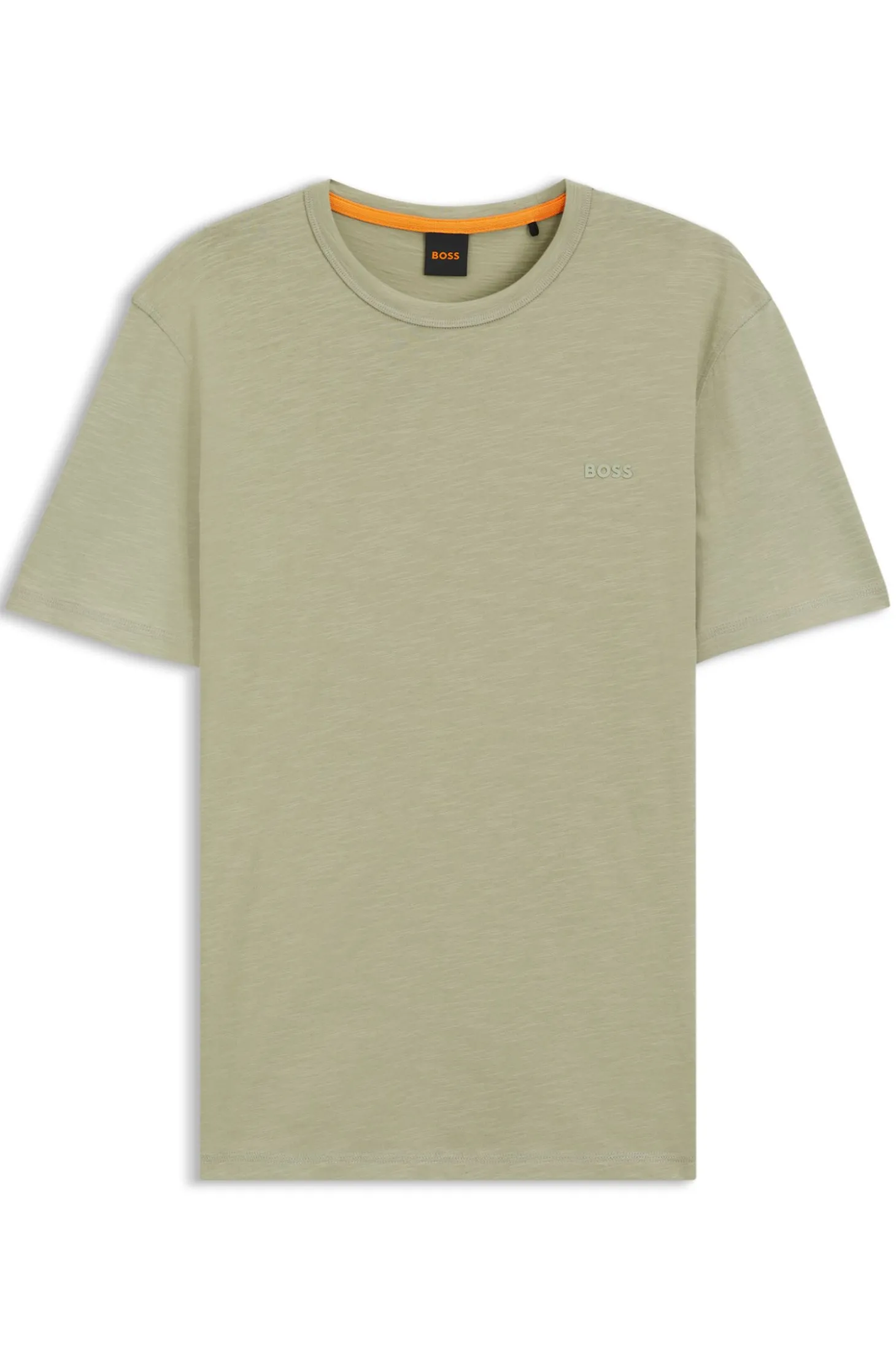 T-Shirt aus Baumwoll-Jersey mit Logo-Detail