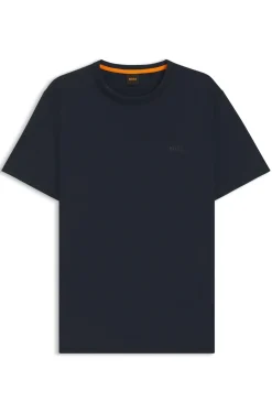 T-Shirt aus Baumwoll-Jersey mit Logo-Detail