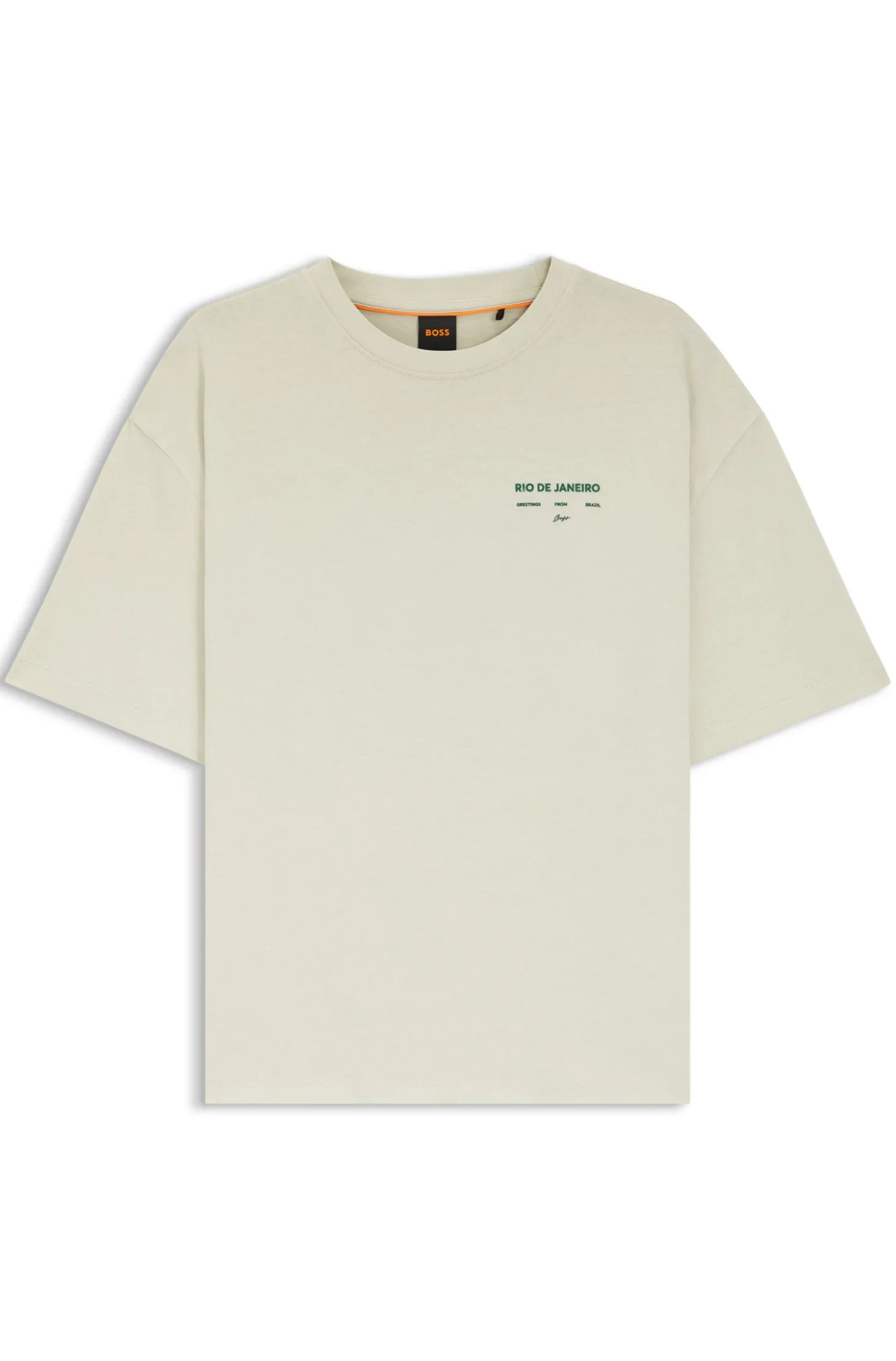 T-Shirt aus Baumwoll-Jersey mit Artwork-Print