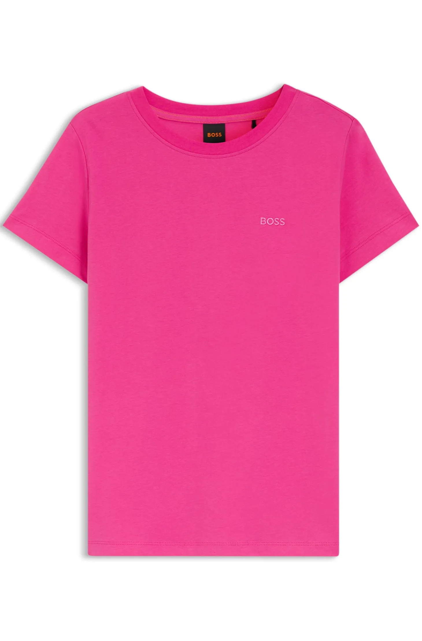 T-Shirt aus Baumwoll-Jersey mit Logo-Detail